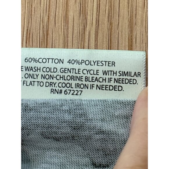 Bobbie Brooks Ladies Camo Lace-Up Neck Top Size 2X Short Sleeve Casual Shirt - Picture 4 of 6